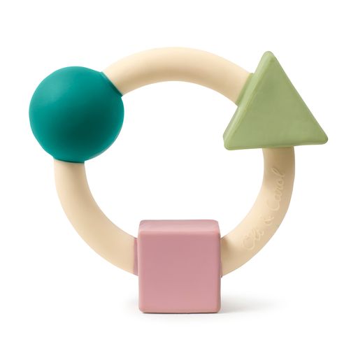 Oli & Carol Teething Ring Soft Colors (Min. of 2 PK, multiples of 2 PK)