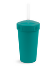 Re-Play Straw Cup with Lid & Straw Assembled - Teal (Min. of 2 PK, Multiples of 2 PK)