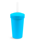 Re-Play Straw Cup with Lid & Straw Assembled - Sky Blue (Min. of 2 PK, Multiples of 2 PK)