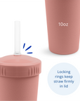 Re-Play Straw Cup with Lid & Straw Assembled - Desert (Min. of 2 PK, Multiples of 2 PK)