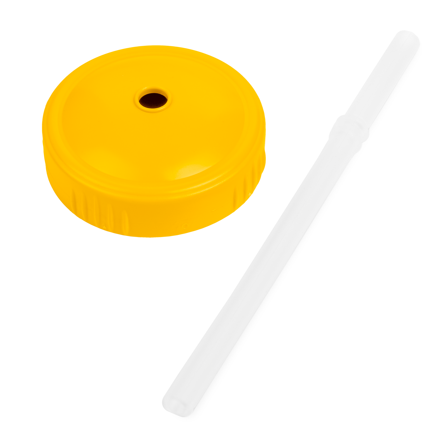 Re-Play Straw Cup with Lid & Straw Assembled -Sunny Yellow (Min. of 2 PK, Multiples of 2 PK)