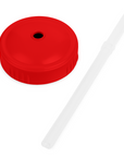 Re-Play Straw Cup with Lid & Straw Assembled - Red (Min. of 2 PK, Multiples of 2 PK)