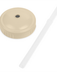 Re-Play Straw Cup with Lid & Straw Assembled - Sand (Min. of 2 PK, Multiples of 2 PK)