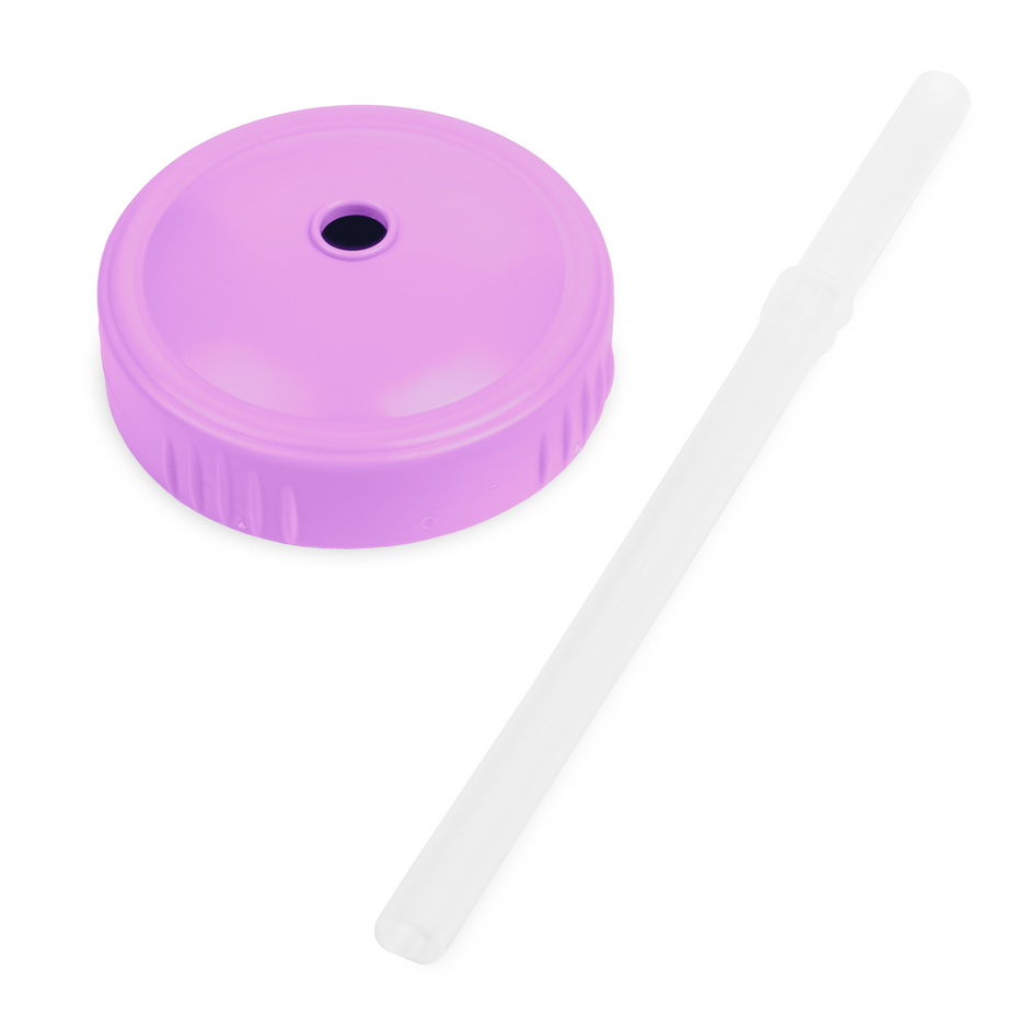 Re-Play Straw Cup with Lid & Straw Assembled -Purple  (Min. of 2 PK, Multiples of 2 PK)