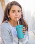 Re-Play Straw Cup with Lid & Straw Assembled - Teal (Min. of 2 PK, Multiples of 2 PK)