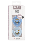 BIBS Pacifier Original COLOUR Latex 2 PK Sky Blue / Baby Blue (Min. of 2 PK, multiples of 2 PK)