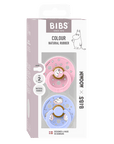 BIBS x Moomin Pacifier Colour 2 pack Dreaming Latex - Baby Pink Mix (Min. of 2 PK, multiples of 2 PK)