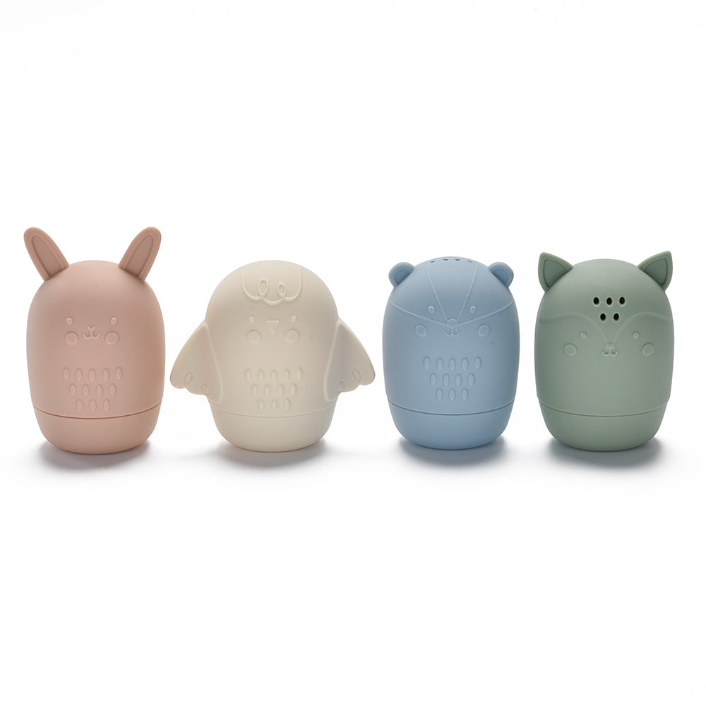 noüka Animal Bath Toys Woodland Collection - Woodland (Sold in Case of 2, Qty of 1=2 products)