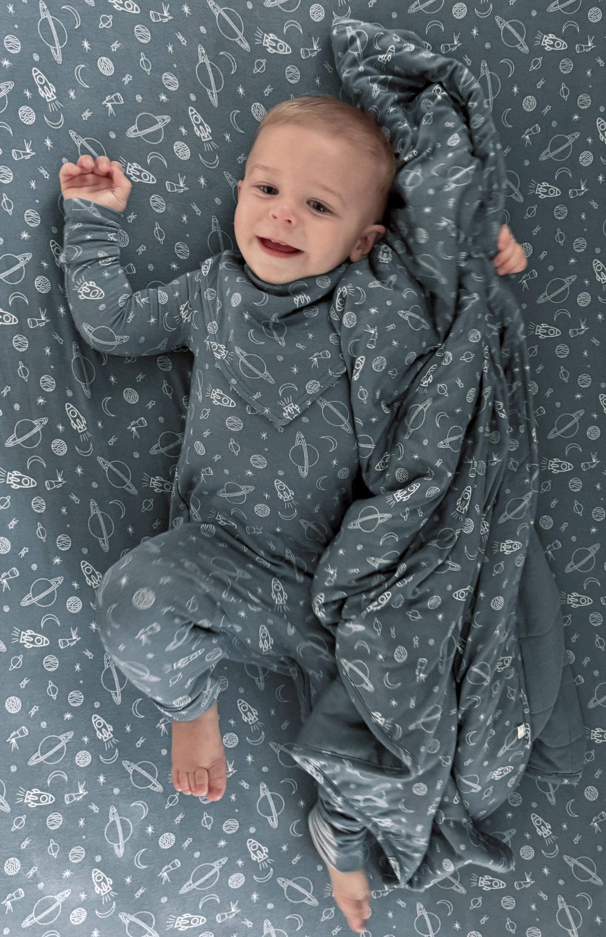 günamüna Toddler Cozy Cloud Comforter Baby Blanket - Space 2.5 TOG (Min. of 2, multiples of 2)