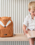 Trixie Backpack - Mr. Fox (Min. of 2 PK, multiples of 2 PK)