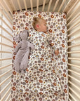 günamüna Crib Sheet - Bouquet (Min. of 2, multiples of 2)
