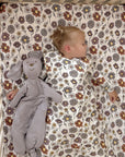 günamüna Crib Sheet - Bouquet (Min. of 2, multiples of 2)