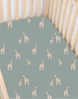 günamüna Crib Sheet - Giraffe (Min. of 2, multiples of 2)