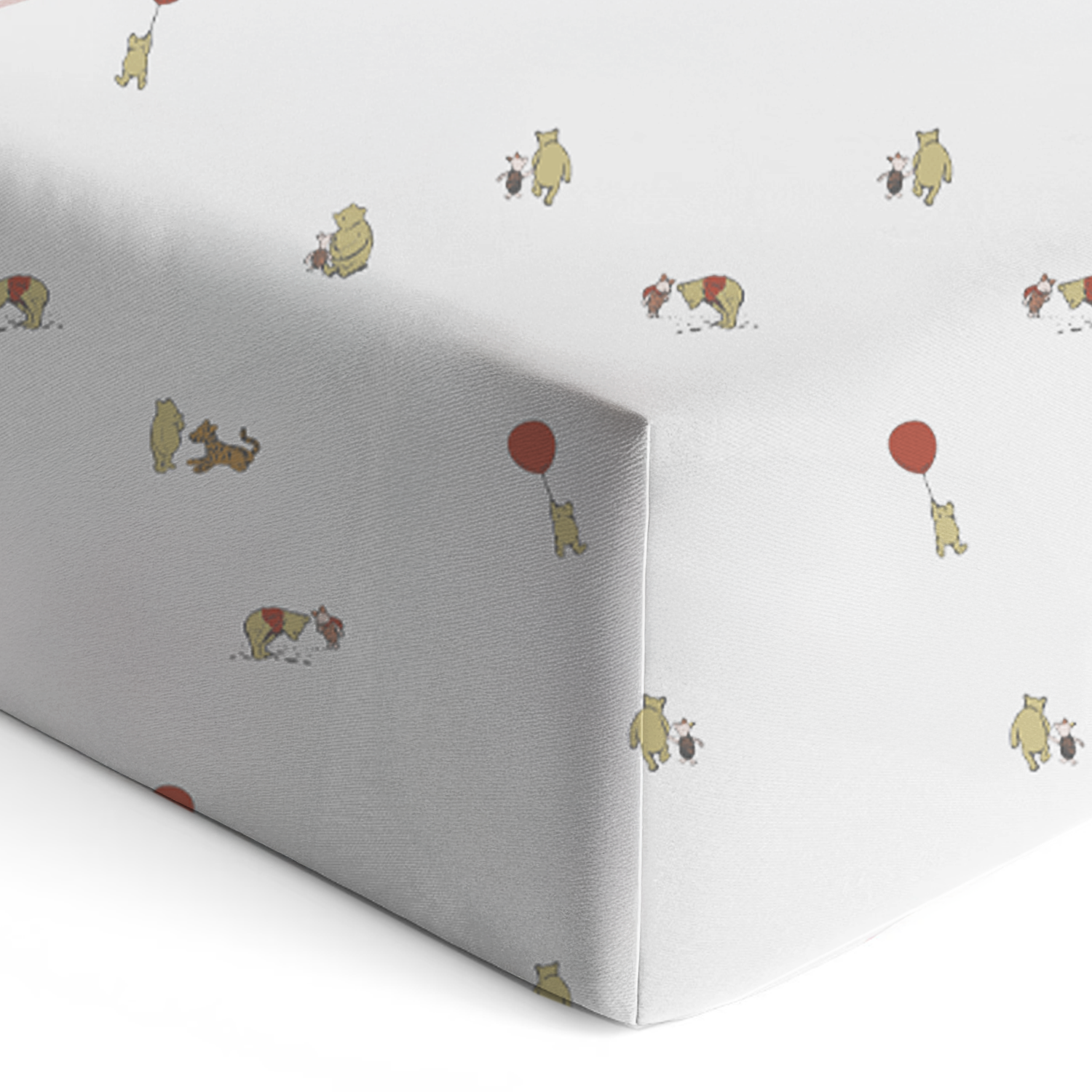 günamüna Crib Sheet - Pooh (Min. of 2, multiples of 2)