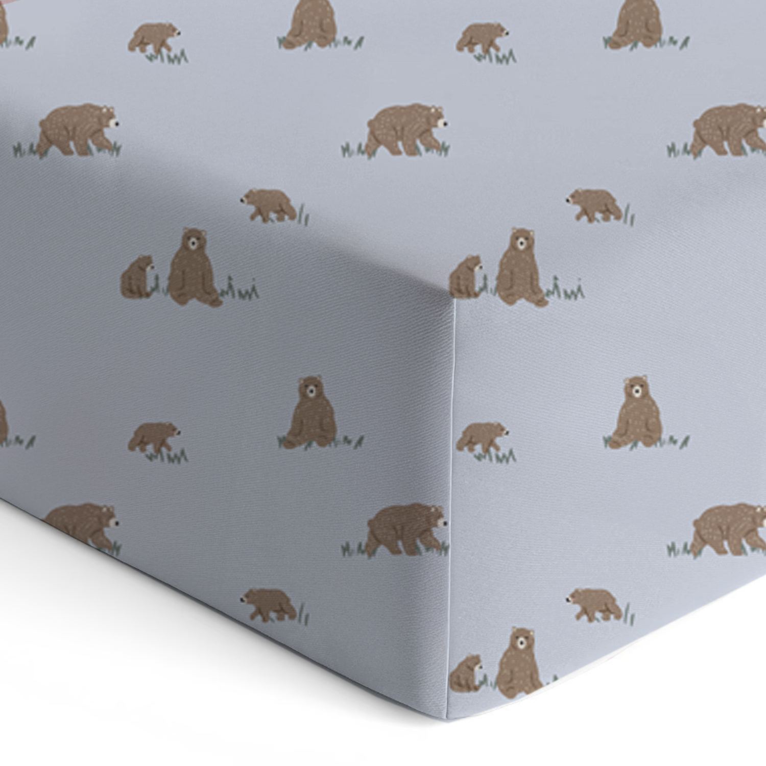 günamüna Crib Sheet - Teddies (Min. of 2, multiples of 2)