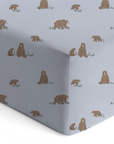 günamüna Crib Sheet - Teddies (Min. of 2, multiples of 2)