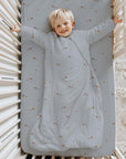 günamüna LONG Sleeve Sleep Sack Duvet Bamboo Moose 1 TOG (Min of 2, multiples of 2)