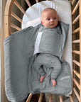 günamüna Swaddle Sleep Sack Duvet Bamboo Moose 2.5 TOG (Min. of 2, multiples of 2)
