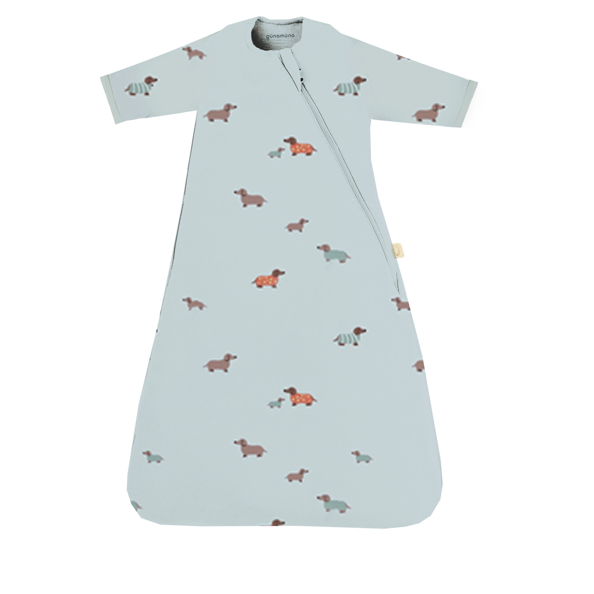 günamüna Long Sleeve Swaddle Sleep Sack Duvet Bamboo Woof 1 TOG (Min. of 2, multiples of 2)