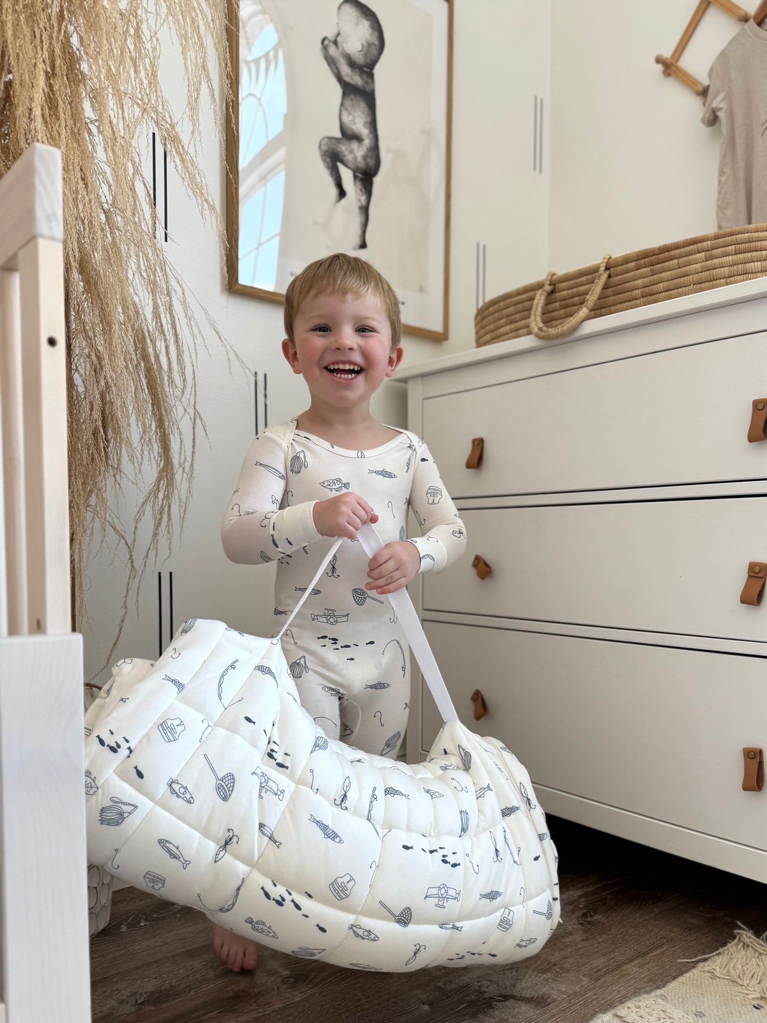 günamüna Nap Mat - Fishing (Min. of 2, multiples of 2)