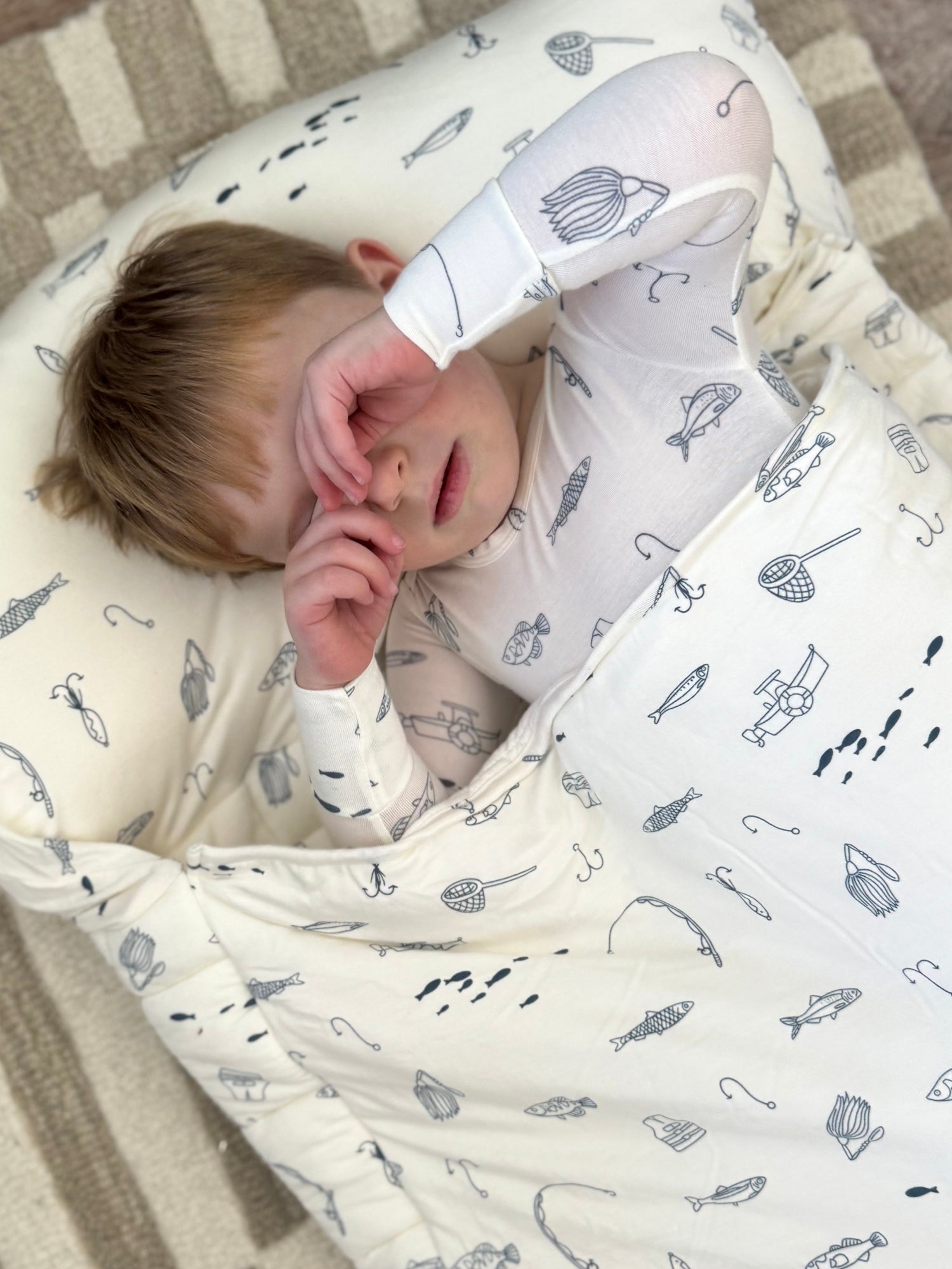 günamüna Nap Mat - Fishing (Min. of 2, multiples of 2)