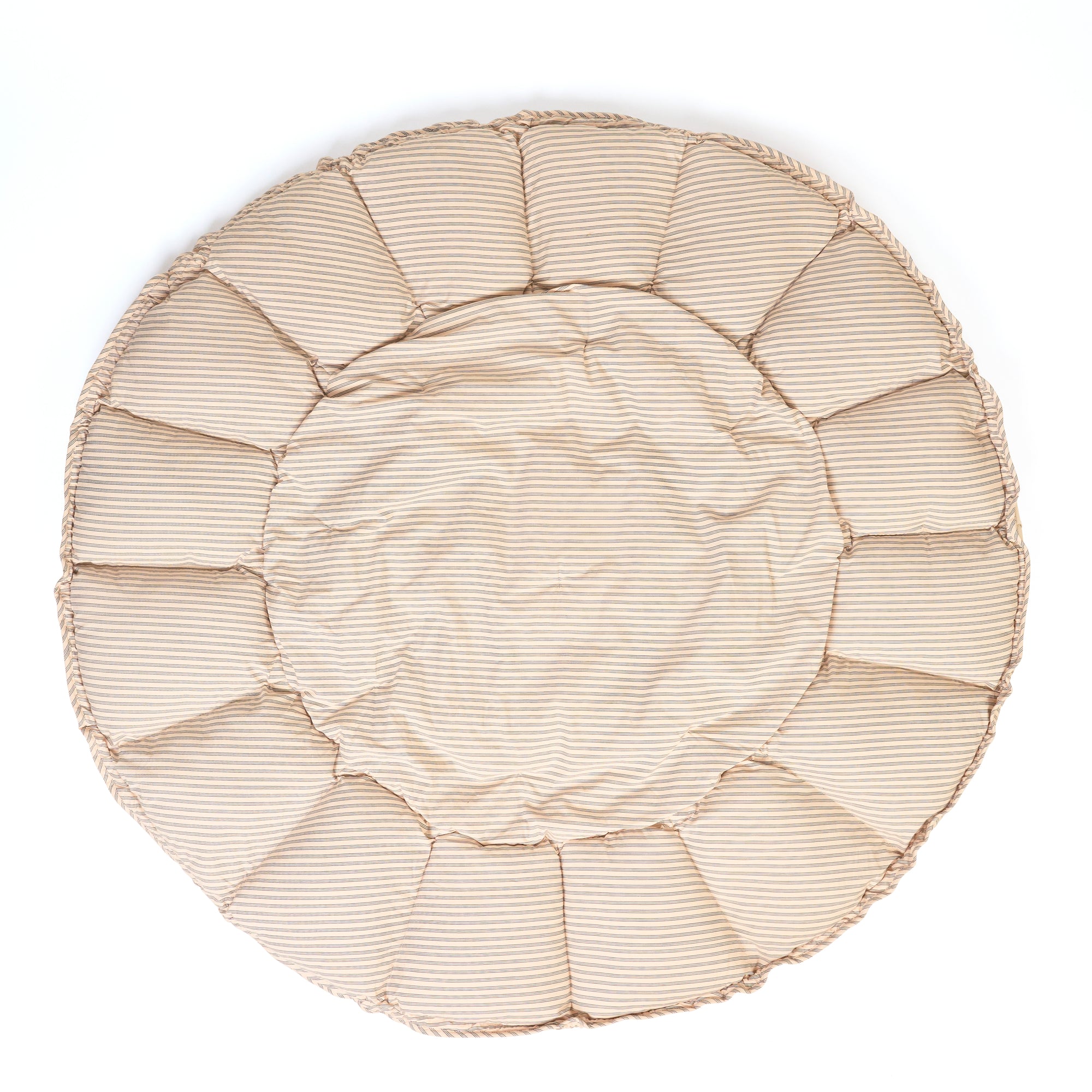 Play&Go Bloom Stripes Blue organic babymat (Min of 1, multiples of 1)