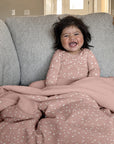 günamüna Mini Cozy Cloud Comforter Baby Blanket 1 TOG - Hearts (Min. of 2, multiples of 2)