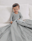 günamüna Mini Cozy Cloud Comforter Baby Blanket 1 TOG - Plaid (Min. of 2, multiples of 2)