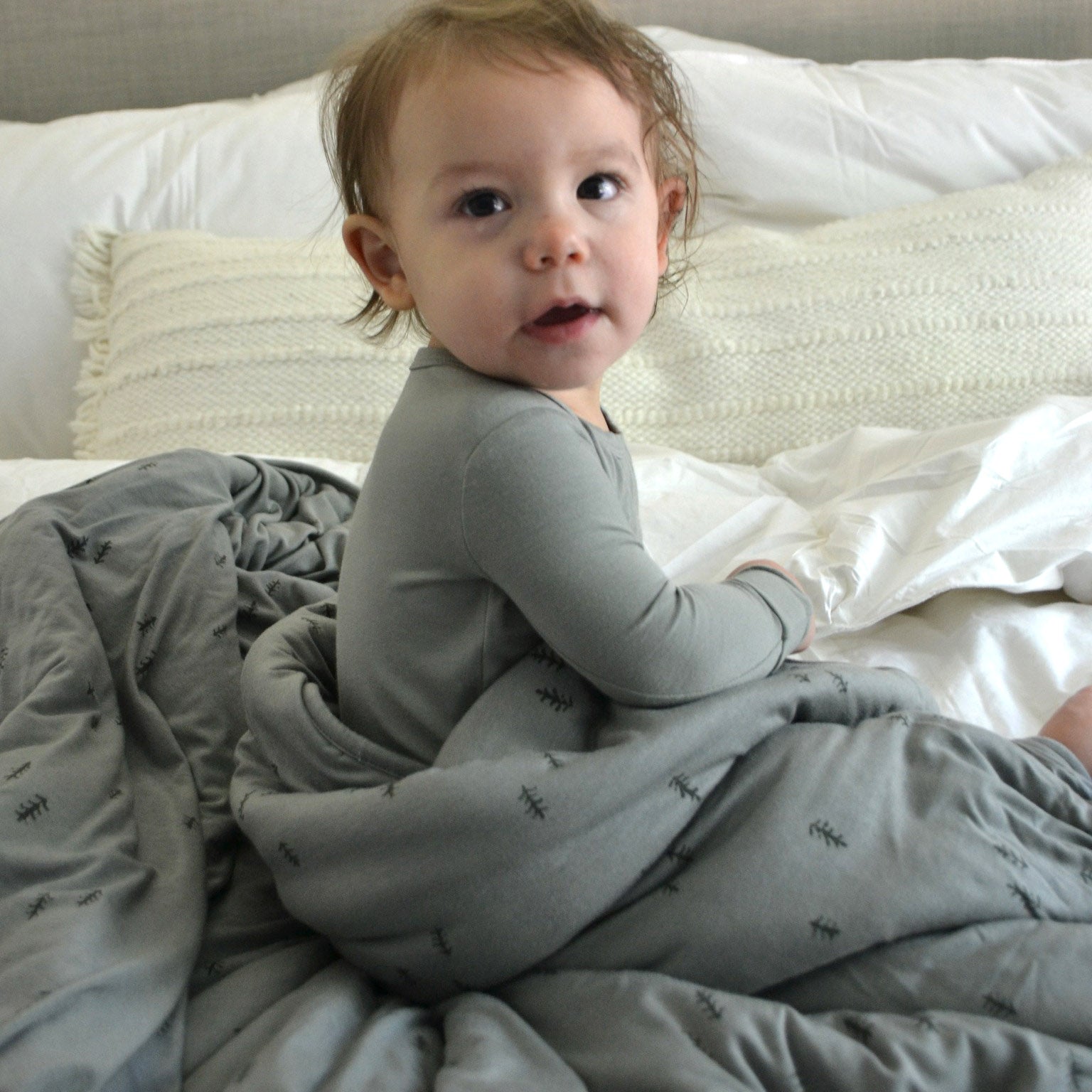 günamüna Mini Cozy Cloud Comforter Baby Blanket - Forest 2.5 TOG (Min. of 2, multiples of 2)