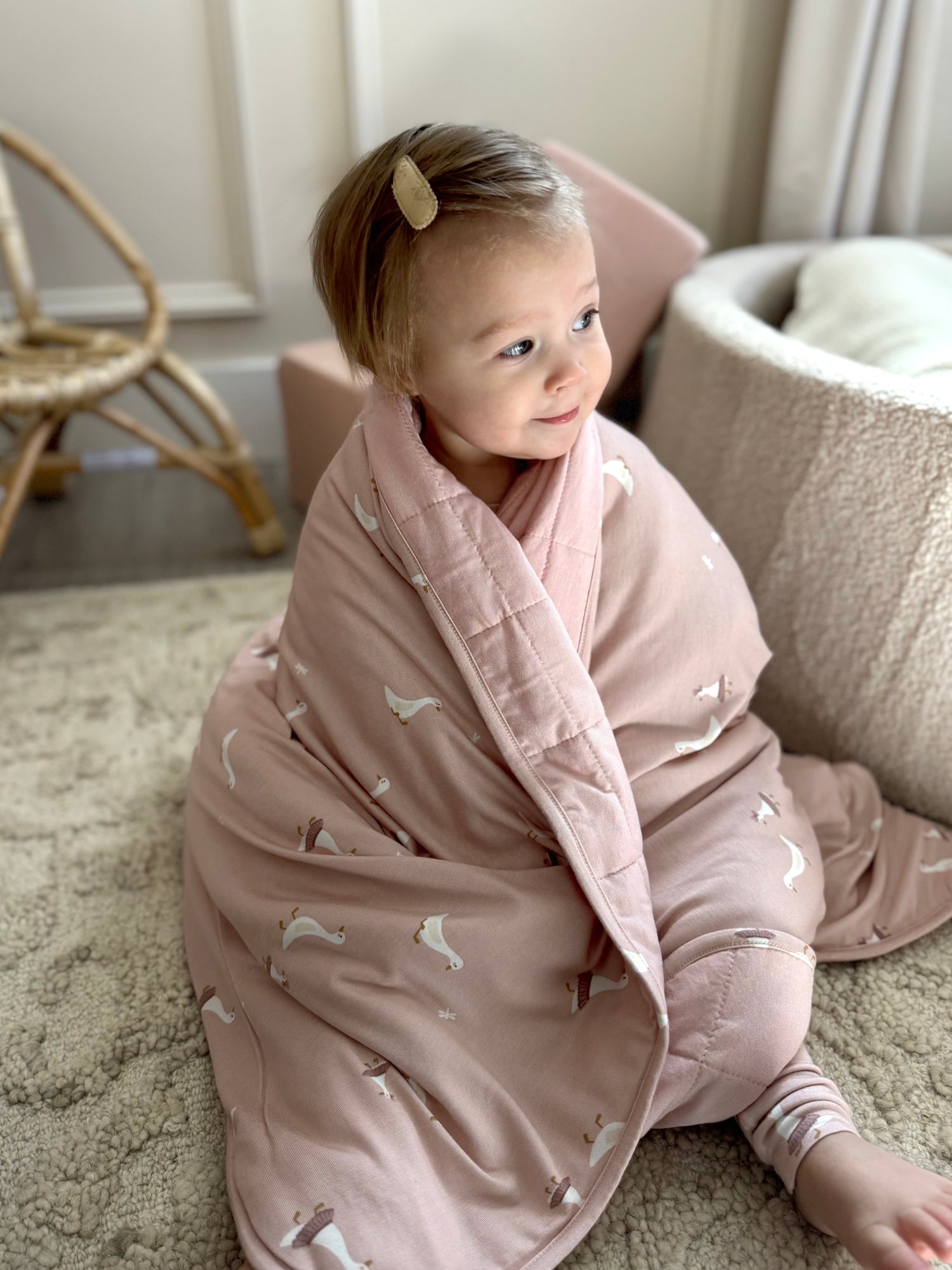 günamüna Mini Cozy Cloud Comforter Baby Blanket  - Tutu Goose 1 TOG (Min. of 2, multiples of 2)