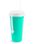 Re-Play 24oz Drinking Cup  with Lid and Straw (Adult) - Aqua (Min. of 2 PK, Multiples of 2 PK)