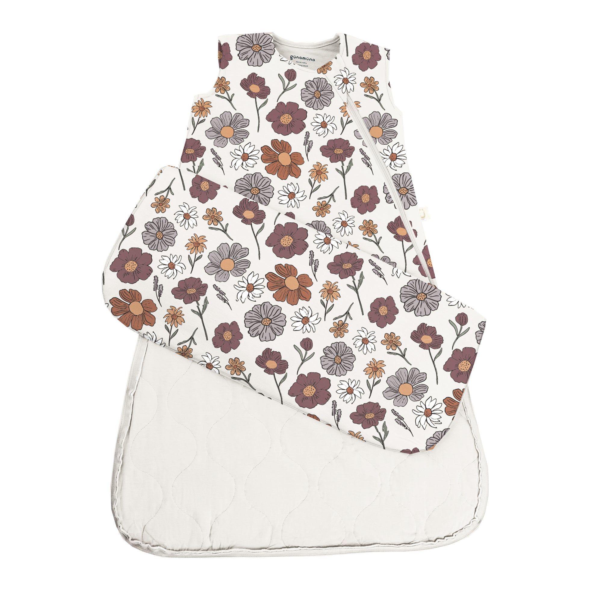 günamüna Sleep Sack Duvet Bamboo Bouquet 2.5 TOG (Min. of 2, multiples of 2)