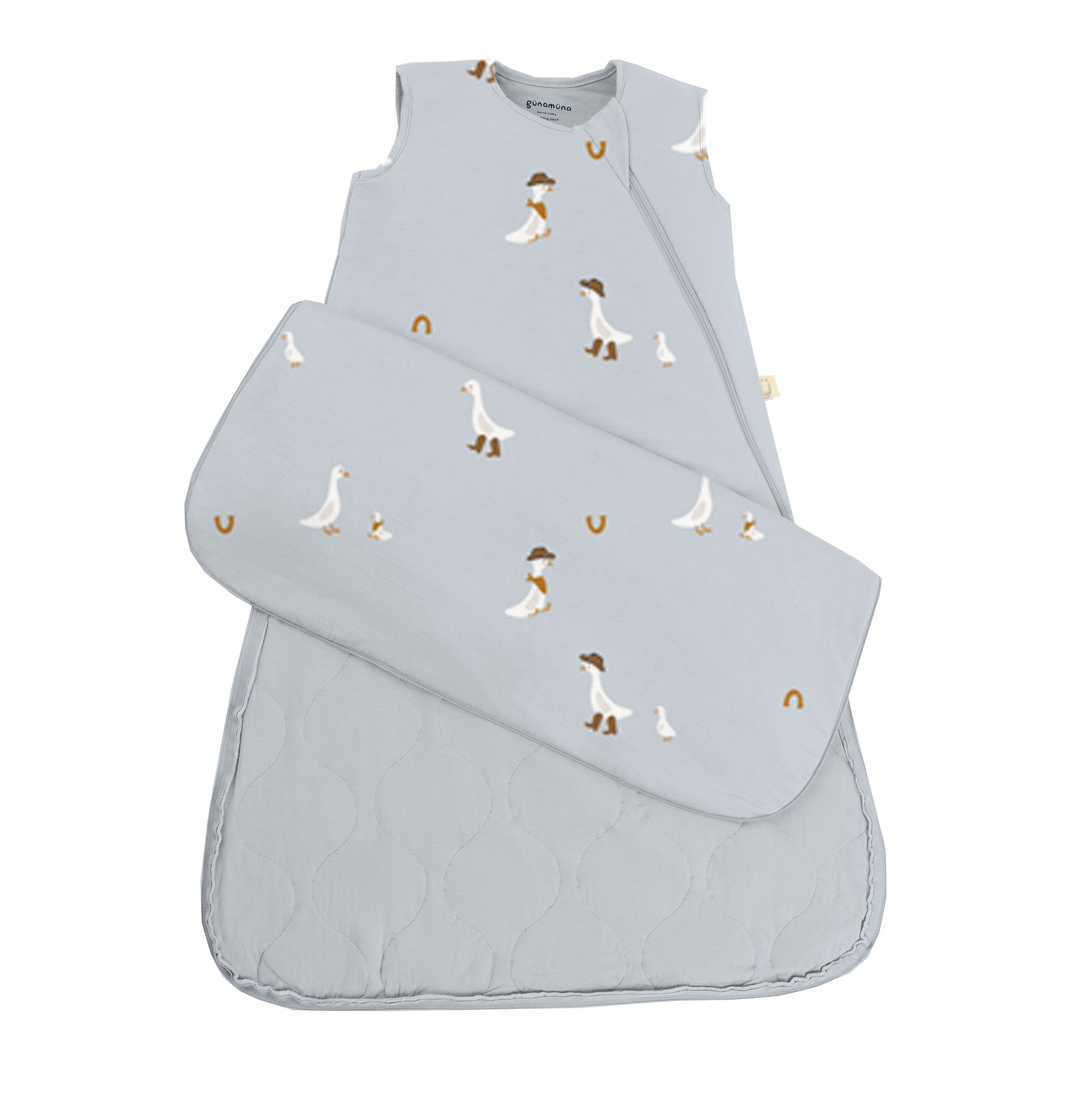 günamüna Sleep Sack Duvet Bamboo Cowboy Goose 1 TOG (Min. of 2, multiples of 2)