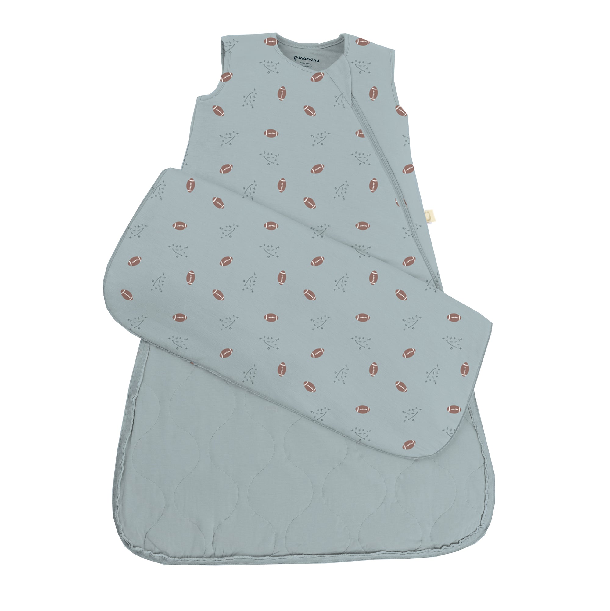 günamüna Sleep Sack Duvet Bamboo Football 2.5 TOG (Min. of 2, multiples of 2)