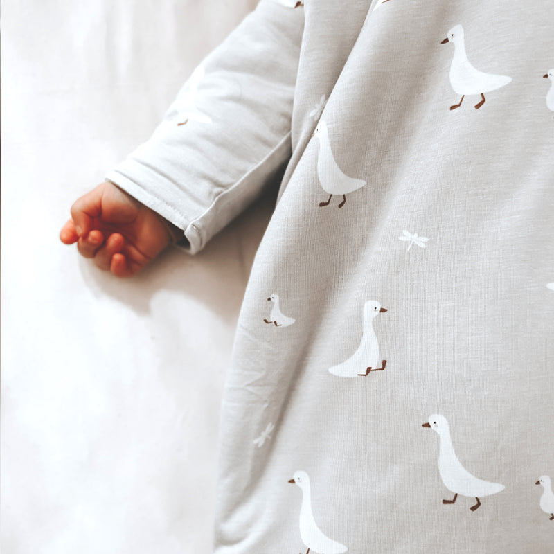 günamüna LONG Sleeve Sleep Sack Duvet Bamboo Goose 2.5 TOG (Min of 2, multiples of 2)