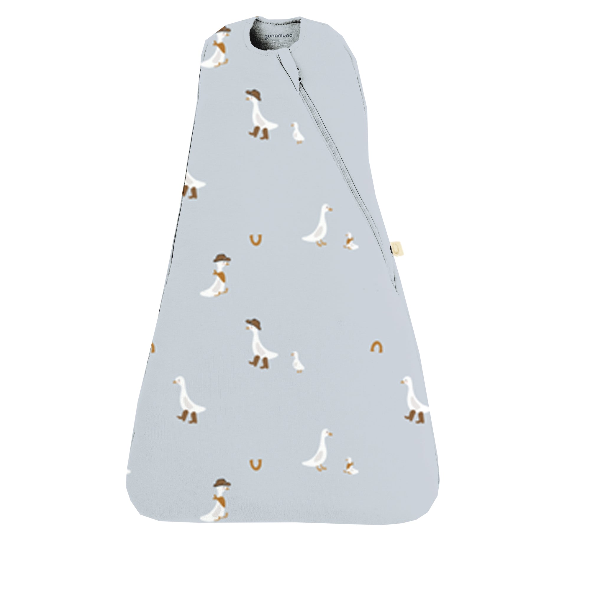 günamüna Swaddle Sleep Sack Duvet Bamboo Goose Cowboy 1 TOG (Min. of 2, multiples of 2)