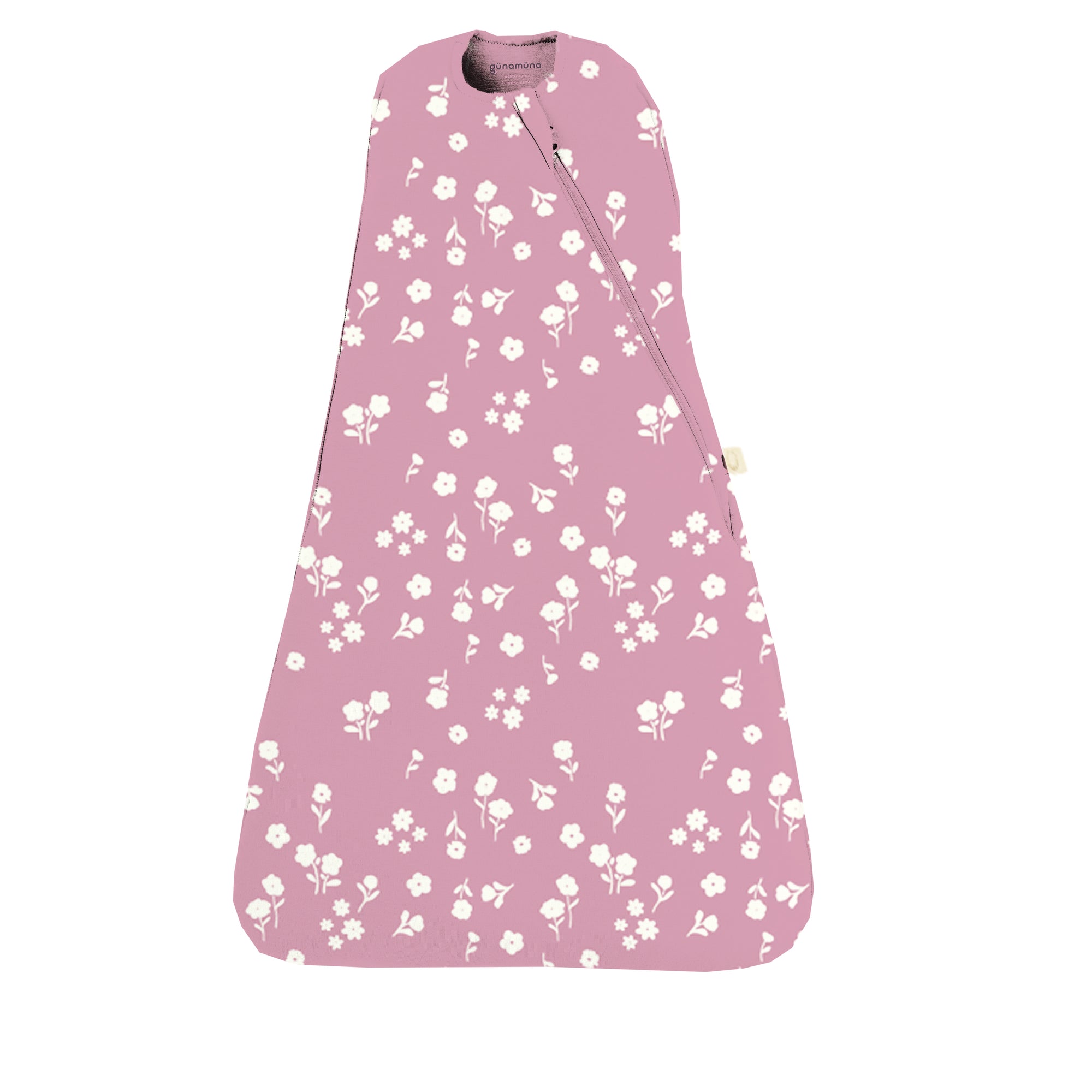 günamüna Swaddle Sleep Sack Duvet Bamboo Mini Floral 1 TOG (Min. of 2, multiples of 2)