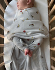 günamüna Swaddle Sleep Sack Duvet Bamboo Pooh 1 TOG (Min. of 2, multiples of 2)
