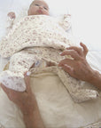 günamüna Swaddle Sleep Sack Duvet Bamboo Posies 2.6 TOG (Min. of 2, multiples of 2)