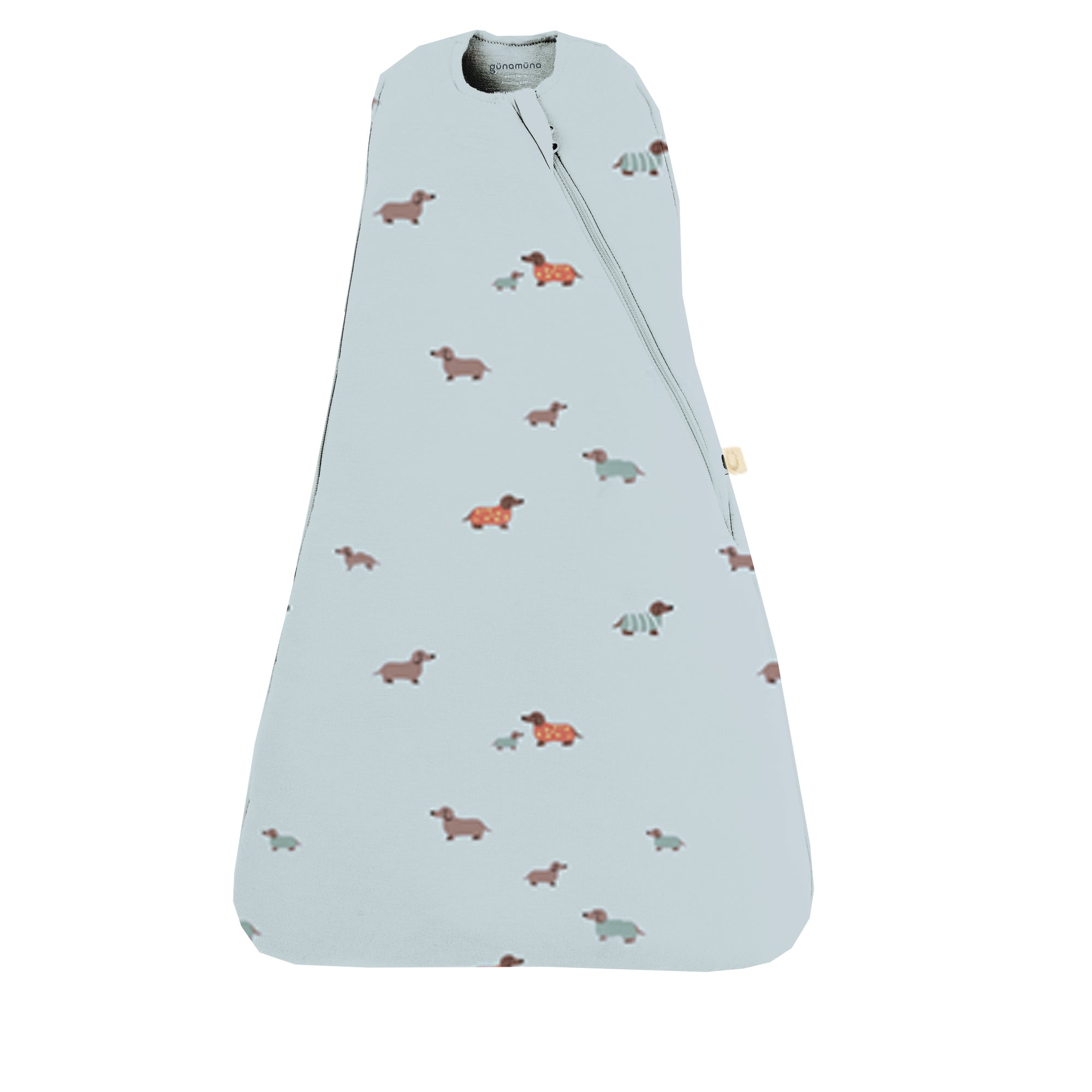 günamüna Swaddle Sleep Sack Duvet Bamboo Woof 1 TOG (Min. of 2, multiples of 2)