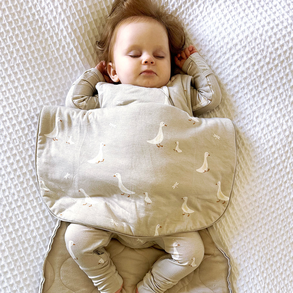 günamüna Transitional Swaddle Sleep Sack Duvet Bamboo Goose 1 TOG (Min. of 2, multiples of 2)
