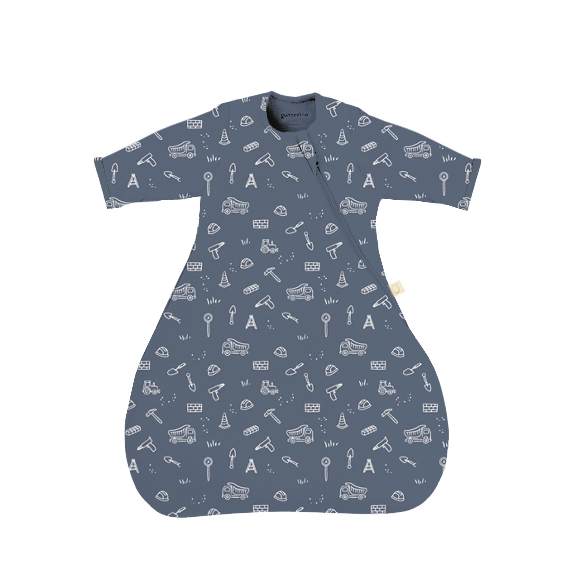 günamüna Long Sleeve Transitional Swaddle Sleep Sack Duvet Bamb Construction 1 TOG (Min. of 2, multiples of 2)