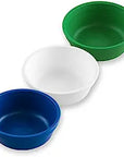Re-Play 3PK 12Oz Bowls, Kelly Green, Navy, white (Min. of 2 PK, Multiples of 2 PK)