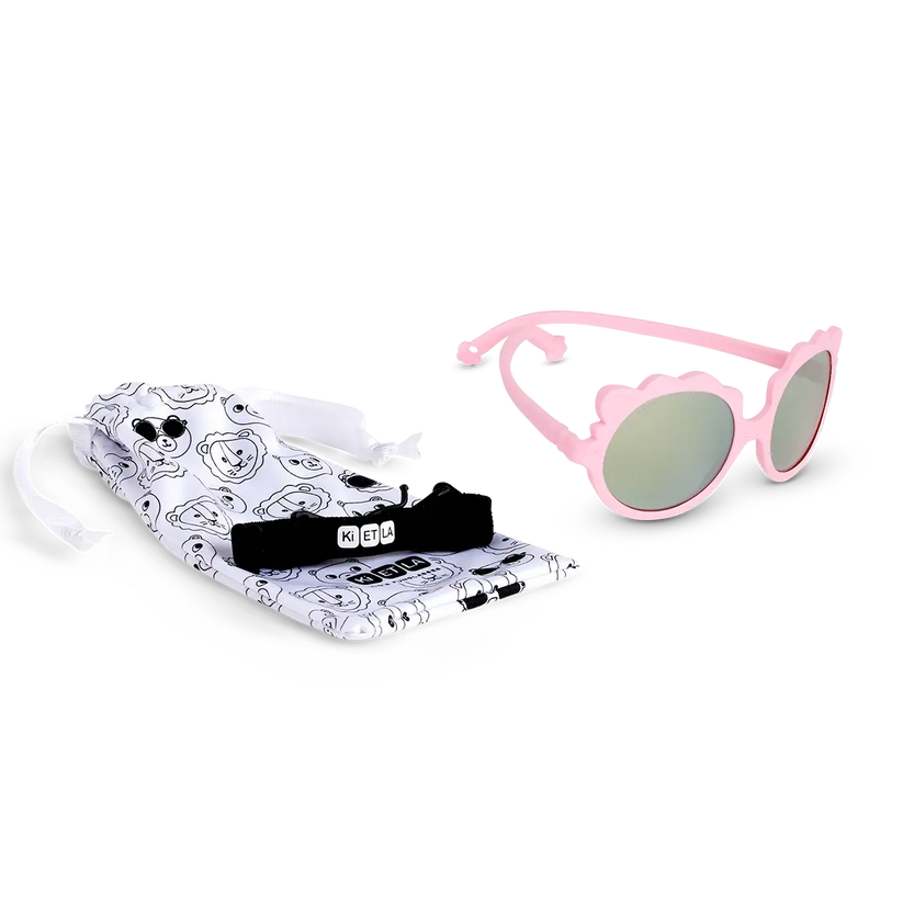 Ki ET LA Lion Sunglasses - Bubble Gum (Min. of 2 PK, multiples of 2 PK)