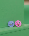 BIBS Pacifier Original COLOUR Latex 2 PK Bubblegum / Peri (Min. of 2 PK, multiples of 2 PK)