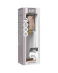 BIBS Glass Boheme Baby Bottle Round Latex 1 pack 240 ml Medium Flow Blush (Min. of 2 PK , multiples of 2 PK)