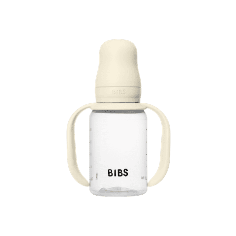 BIBS Baby Sippy Bottle Spout Silicone 1 pack 150 ml Ivory (Min. of 2 PK , multiples of 2 PK)