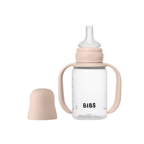 BIBS Baby Sippy Bottle Spout Silicone 1 pack 150 ml Blush (Min. of 2 PK , multiples of 2 PK)