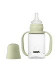 BIBS Baby Sippy Bottle Spout Silicone 1 pack 150 ml Sage (Min. of 2 PK , multiples of 2 PK)
