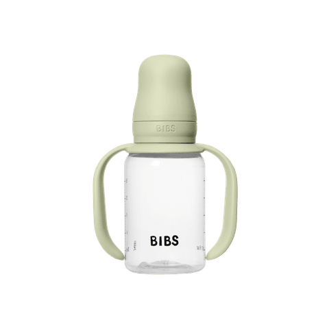 BIBS Baby Sippy Bottle Spout Silicone 1 pack 150 ml Sage (Min. of 2 PK , multiples of 2 PK)